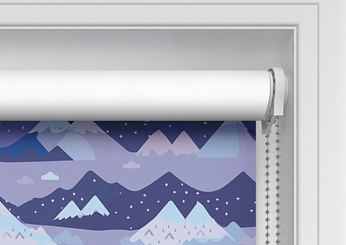 Serene Summit, Blue Dusk - Twist&Fit Roller Blind - Image 10